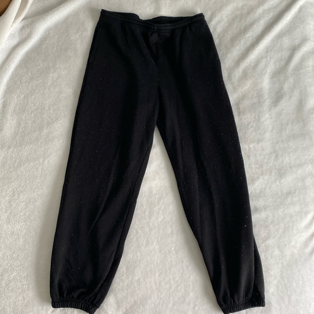 Black sweatpants